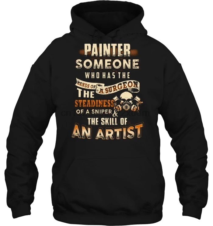 Мужская толстовка с капюшоном художника который имеет руку врача прочность