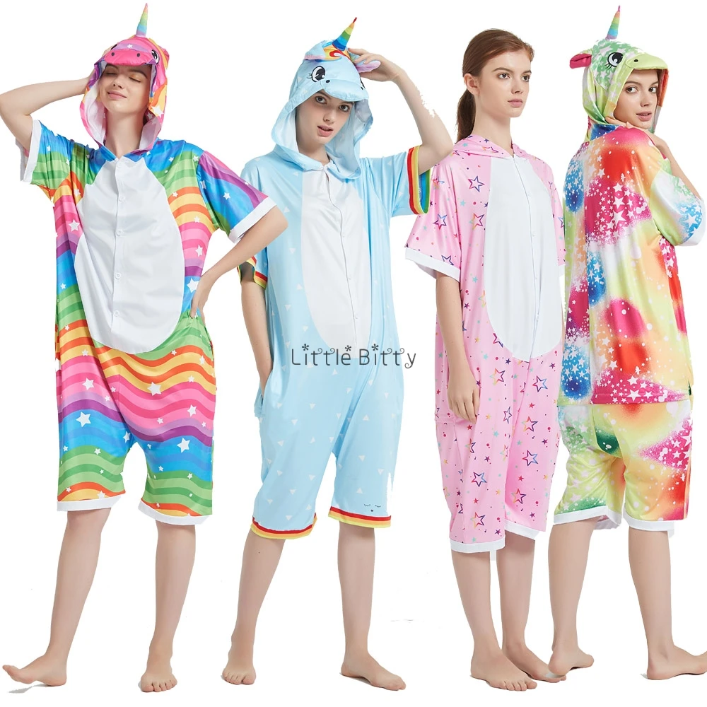 Кигуруми пижамы для мамы и детей комбинезон милая цельная Пижама пижама с