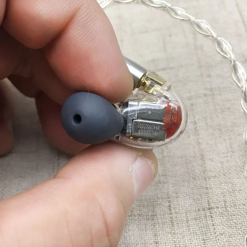 Наушники вкладыши MMCX 8BA Для Shure SE846 Сбалансированные драйверы для ушей Hi Fi Knowles BA +