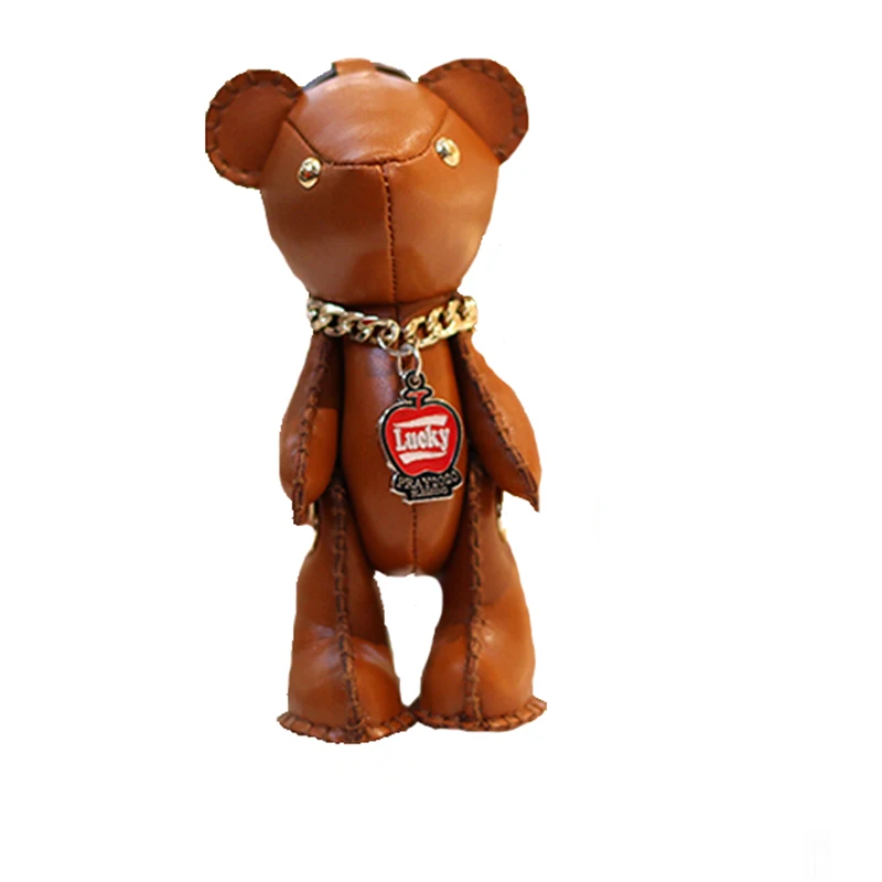 Искусственная кожа животное медведь кролик автомобиль брелок Подвеска кукла