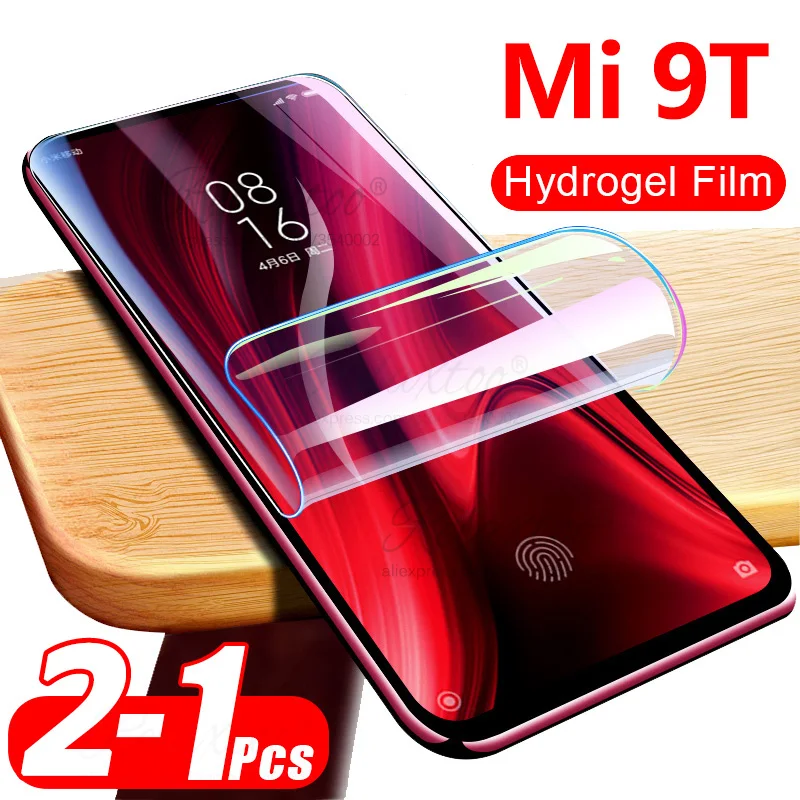 100D мягкая Гидрогелевая пленка для xiaomi mi 9 t полноэкранная Защитная xiomi kisomi mi9 mi9t touch