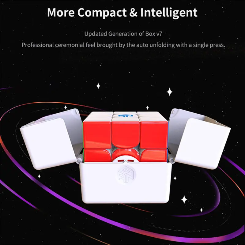 Cubo de velocidad magn&eacute;tico GAN11 M Pro para ni&ntilde;os, rompecabezas profesional GAN 11 M Pro, 3x3x3, cubos-5