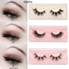 3D накладные ресницы Visofree, норковые густые накладные ресницы ручной работы, наращивание мягких ресниц, естественные длинные норковые ресницы