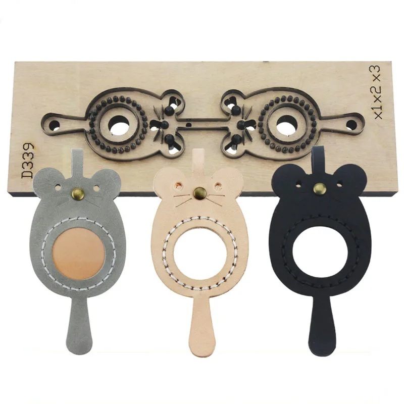 

Деревянные Пресс-формы для поделок своими руками новые кожаные кулоны шаблоны для высечки подходят для обычных высекальных машин