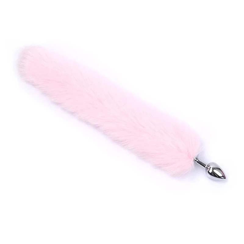 Новинка Анальная пробка с гладким прикосновением из нержавеющей стали лисьим