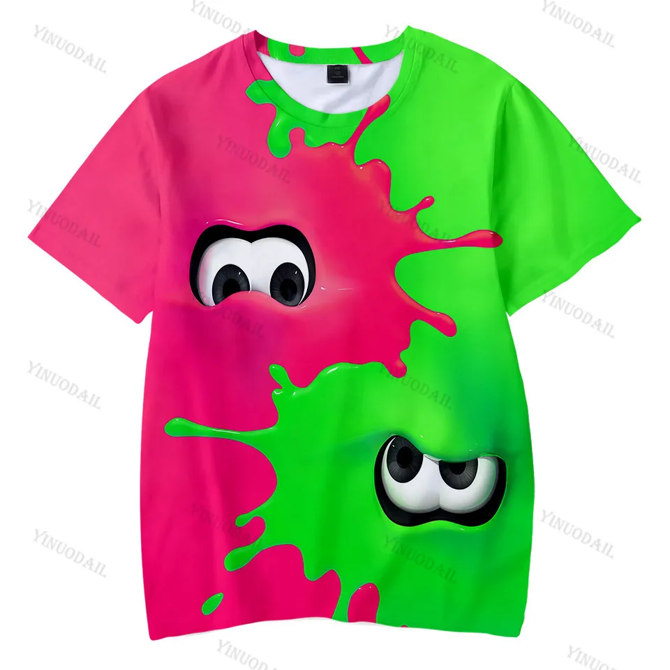

Summer 2021 3D Printed Kids Boys Girls T-shirt O-neck Short Sleeve Printed Printed T-shirt T-shirt for Men Women