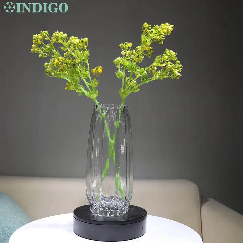 

Индиго-100 шт зеленый ягодный спрей Природа стиль украшение стола цветок аранжирование искусственные растения событие вечеринка бесплатная...