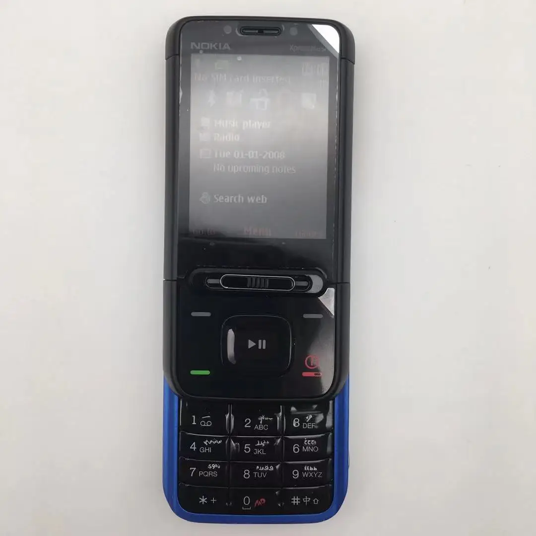 nokia 5610 xpressmusic 5610xm refurbished original slide phone unlocked quad band cheap cellphone free shipping free global shipping