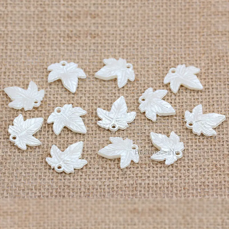 50 шт. акриловые объемные крем жемчуг Свободные Бусы шармы Подвески Ювелирных