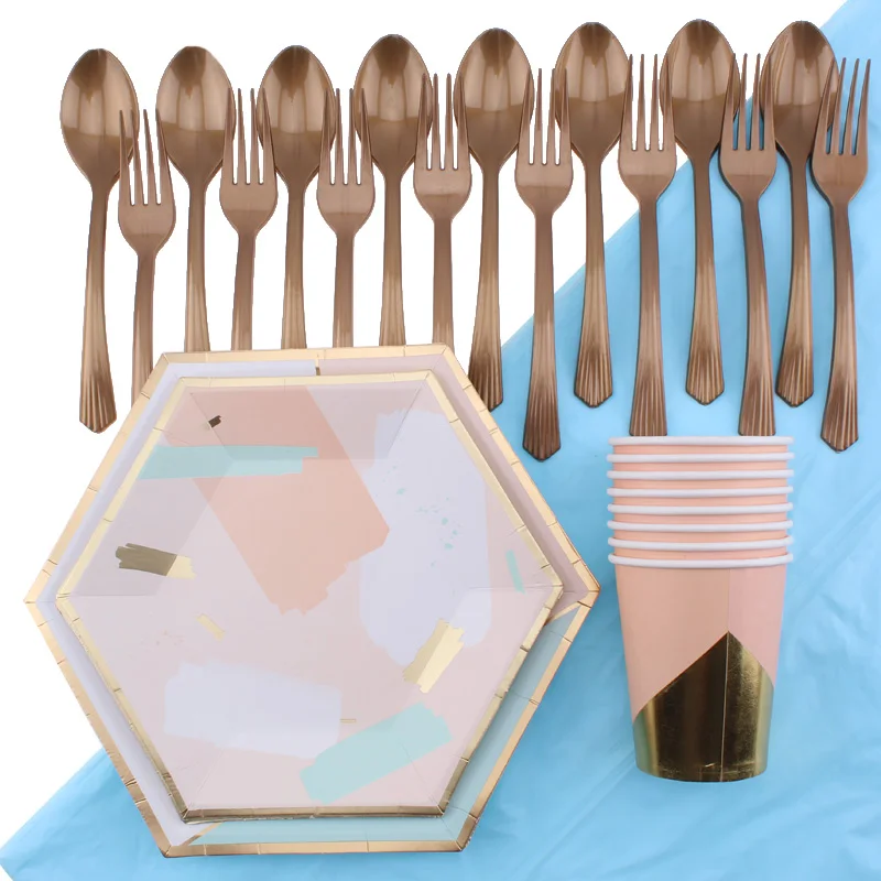 Одноразовая посуда товары вечерние Ринок украшения для детского дня рождения