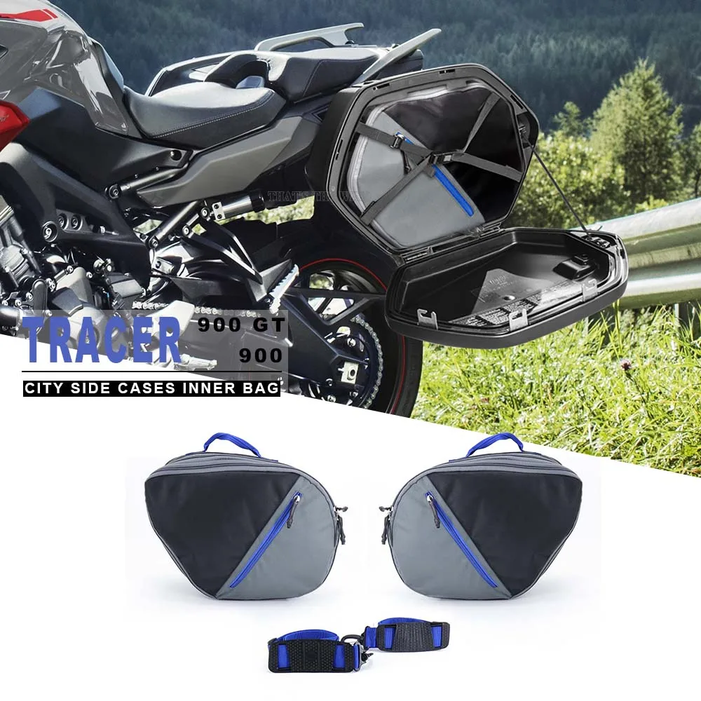For YAMAHA TRACER 900GT 9GT 900 9 GT - 2021 Liner Inner Luggage Storage Side bags Box Saddle Bag Water proof