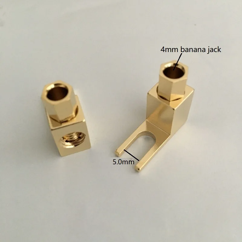 20 шт./лот хорошее качество прямоугольный динамик 4 мм разъем типа банан