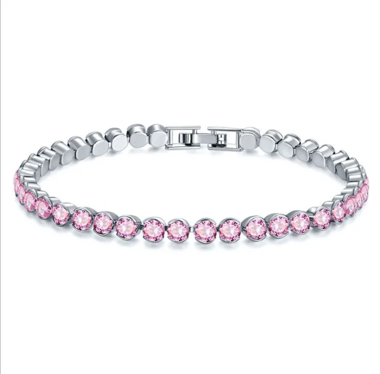 2021 Роскошные модные ювелирные изделия 8 цветов Круглый браслет женский с