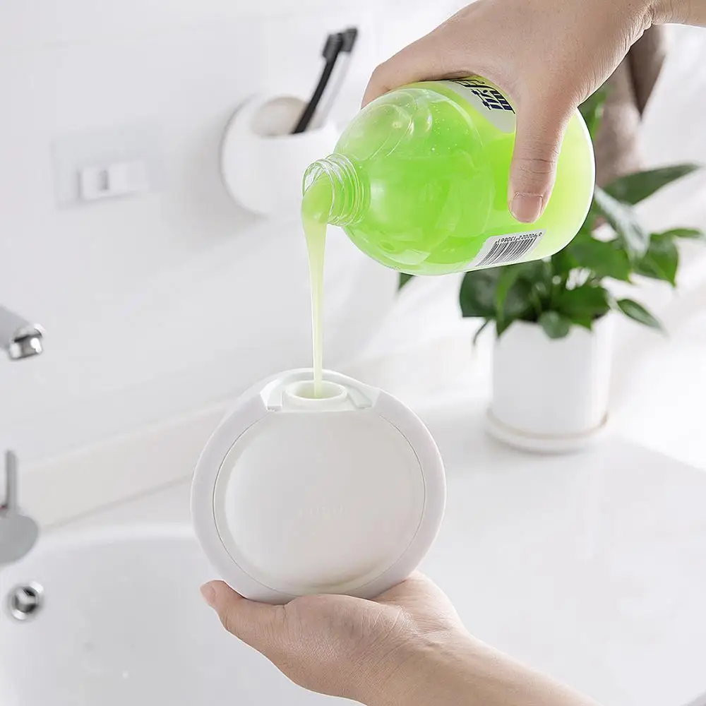 Дозатор для жидкого мыла 350 мл настенный дозатор бутылка душа лосьона шампуня