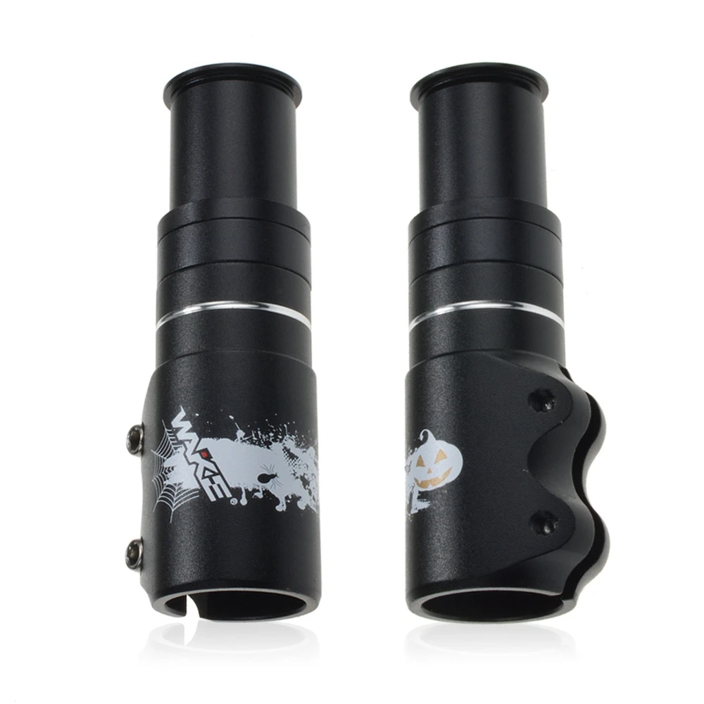 

WAKE Bike Stem Riser Aluminum Alloy Bike Fork Stem Extender Cycling Handlebar Riser Adapter for Mountain Bicycle