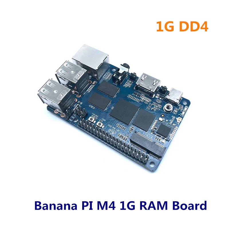 Банан Pi BPI M4 1 ГБ/2 Гб ОЗУ Realtek RTD1395 ARM 64 бит Плата расширения TF карта Поддержка 8G EMMC WiFi