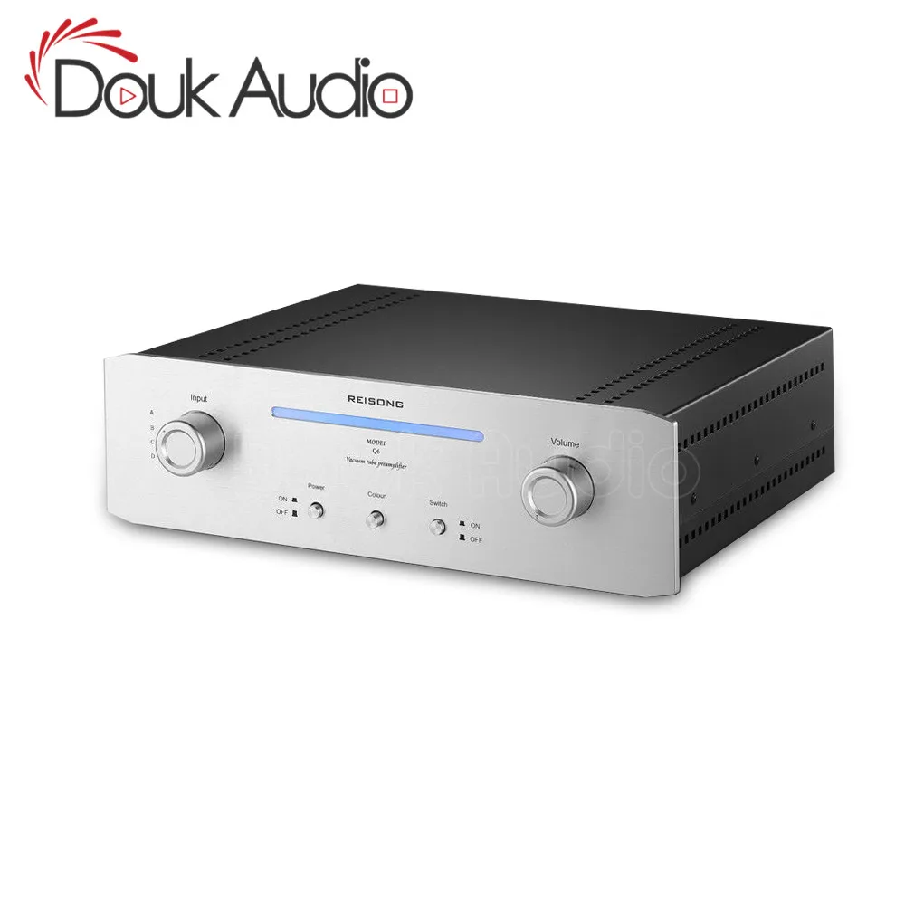 Douk аудио HiFi 12AX7 вакуумный трубчатый предусилитель стерео аудио предусилитель Ref Marantz цепи
