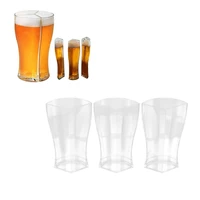 liquor divider cup 3 in 1 cup multifunction acrylic beer liquor divider cup for holiday birthday party