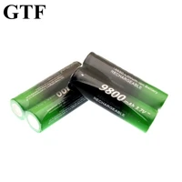 rechargeable lithium ion lithium ion battery batteries for pcs 18650 3 7v 9800 mah gtf 4 for the electronic toy from the flashli