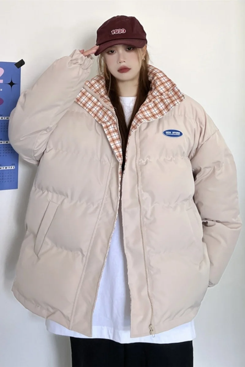 2021 New Winter Jacket Parkas Women Cotton Jacket Hooded Parka Warm Female Cotton Padded Jacket Casual Outwear