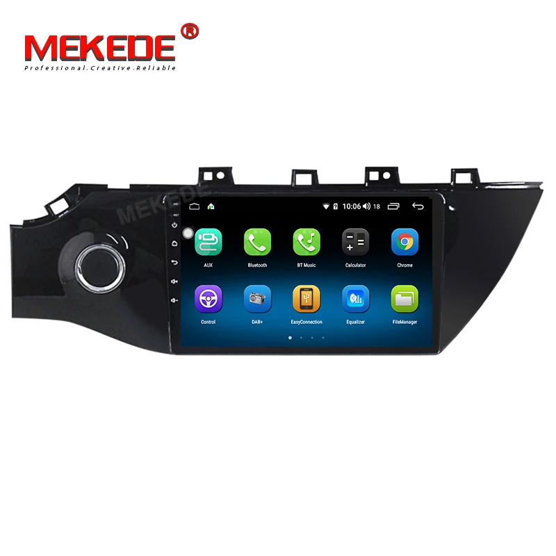Бесплатная доставка 10 1 дюймов 4G + 64G 8 ядер android 9 0 автомобильный dvd для kia k2 rio 2016 2017