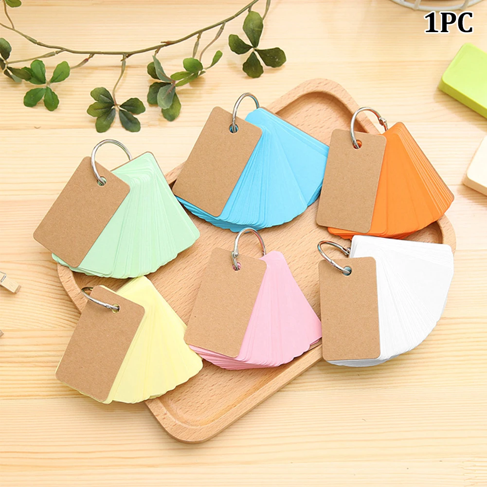 

Portable Vocabulary Writing School Supply Stationery Note Book Notepad Mini Loose-Leaf Reciting