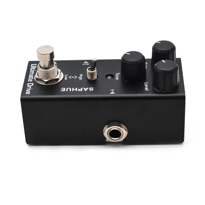 saphue elektrische gitarre ultimative stick gainebeneton knob highlow frequency wirkung pedal mini einzigen typ dc 9v true bypass free global shipp