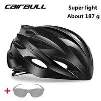 cairbull ultralight 187g professional city cycling helmet mtb road racing bicycle helmets men woman equipment casco bicicleta