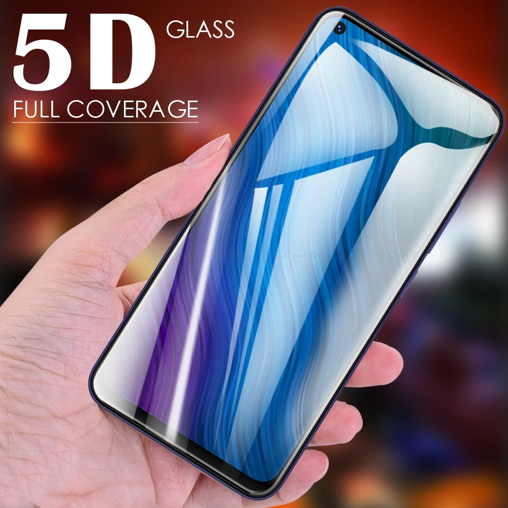 Полное покрытие 5D изогнутая поверхность закаленное стекло Защита экрана для VIVO