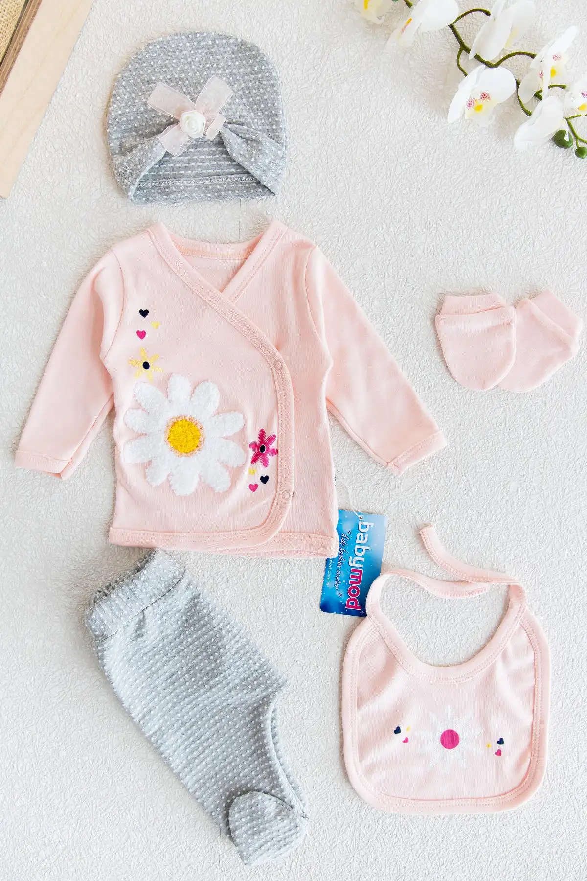 Ромашка рисунком 5 для маленьких девочек одежда больницы комплект