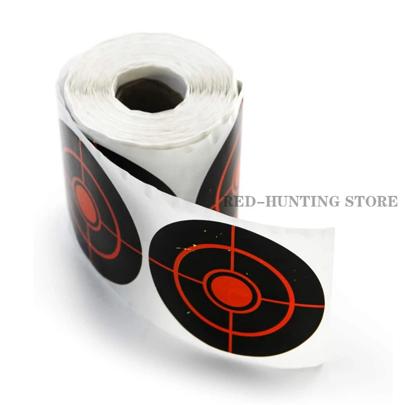 3inch 3" Shooting Splatter Target Shoot Practice Stickers Set 100Pcs/Roll for Paintball | Спорт и развлечения