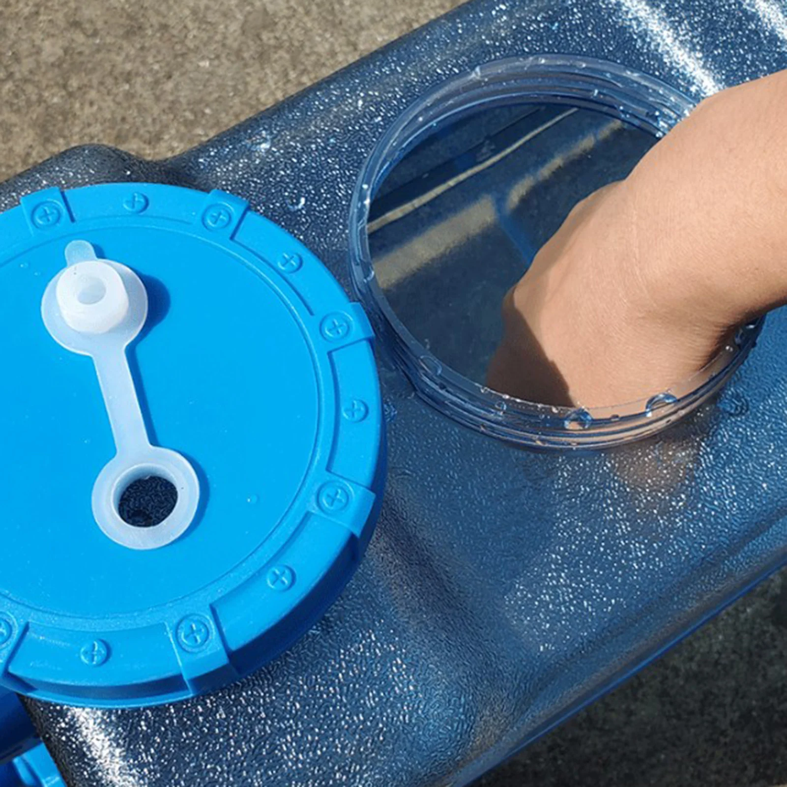 Портативный походный резервуар для воды емкость вождения автомобиля