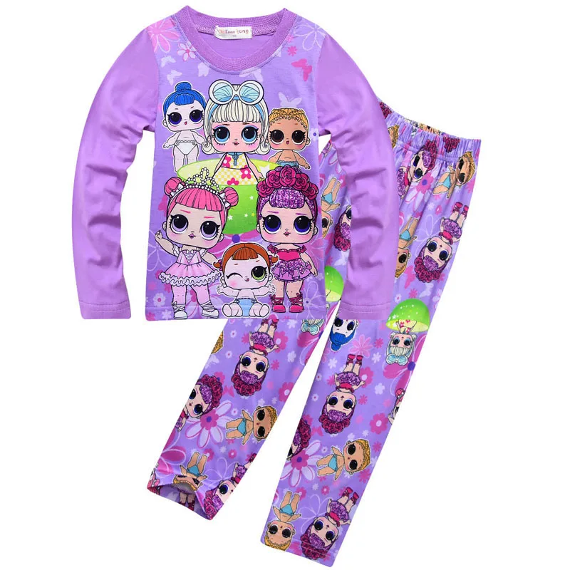 Пижама с надписями для малышей летний комплект из футболки длинным рукавом и