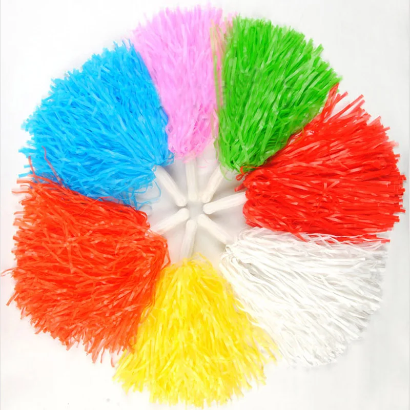 1 шт Пластик помпон для чирлидинга Ppom девушка Cheer заправки реквизит Черлидинга из