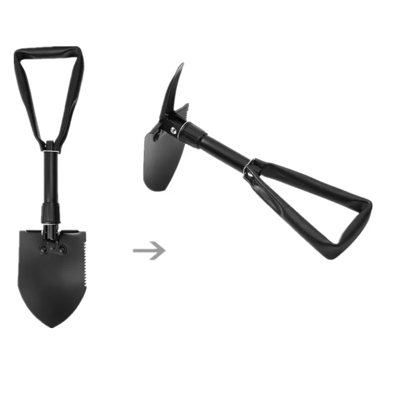 

Outdoor Survival Shovel Multifunctional Fold Stainless Steel Shovel Garden Vegetable Planting Shovel Axe Camping Engineer Shovel