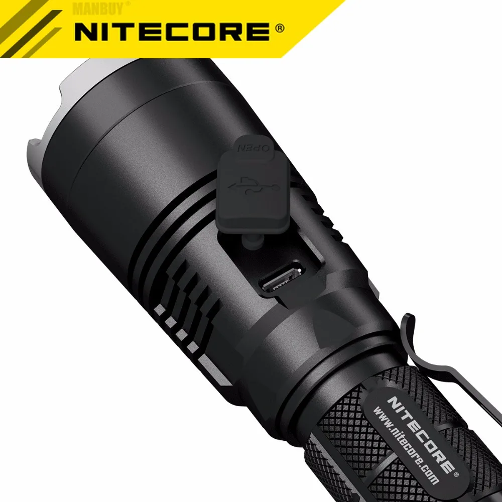 Распродажа 2021 Nitecore MH27UV Тактический далеко идущие Blaze с красные синие и 365nm
