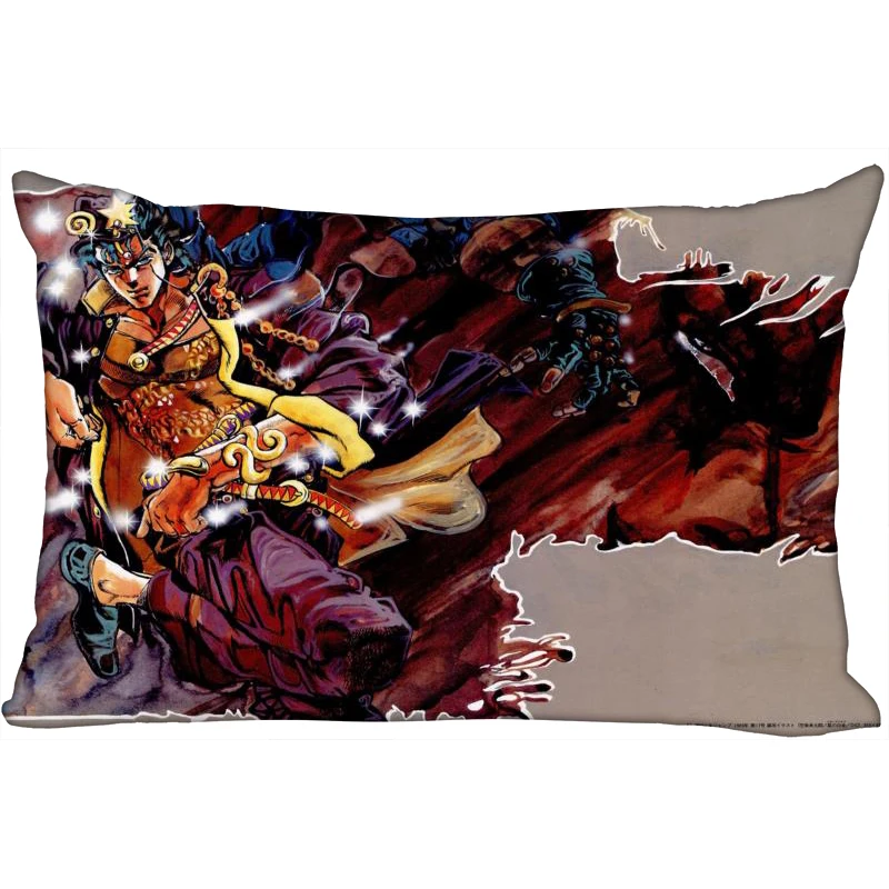 21 Необычные Приключения Jojo наволочка 45x35 см(одна сторона) Прямоугольник на молнии печать бросок свадебные декоративные наволочки - Цвет: 21