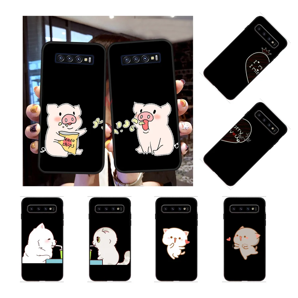 NBDRUICAI всегда и навсегда Лучшие Друзья мультфильм BFF чехол для телефона Samsung S9plus S5 S6