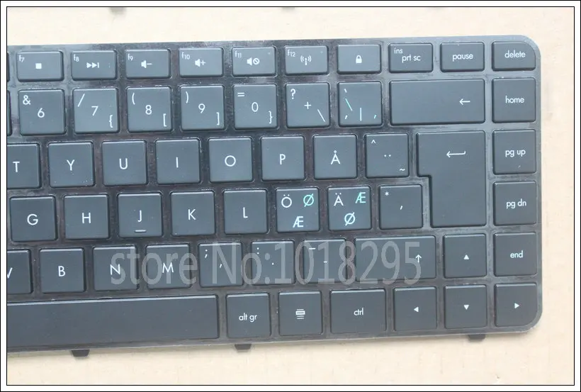 Новый Nordic Клавиатура для ноутбука HP Pavilion DV6-3000 DV6-3034 DV6-3100 DV6-3035 0KN0-FS1RU13 LX8 с рамкой NE
