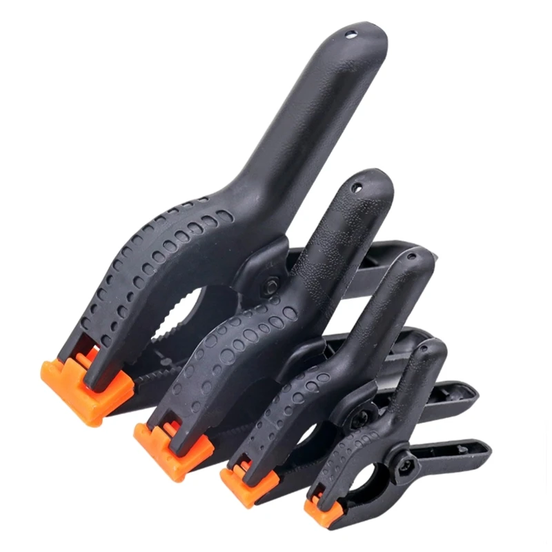 Нейлоновый зажим для деревообработки регулируемый пластиковый пружинный 2/3/4/6