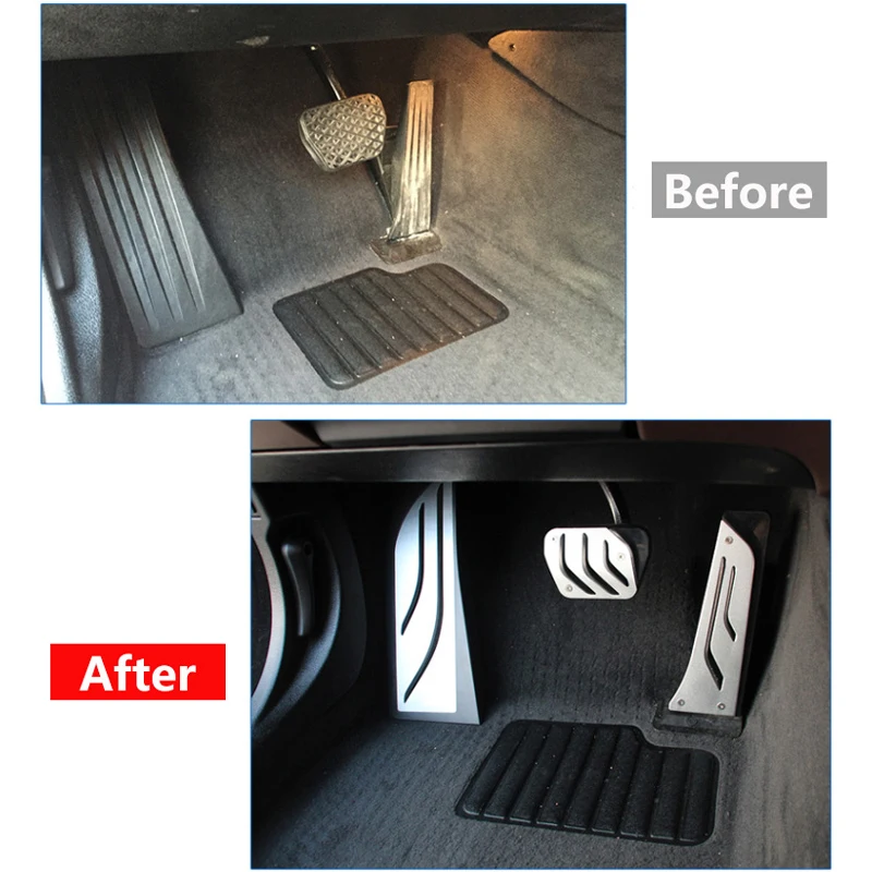 Комплект накладок на педали тормоза акселератора для BMW комплект чехлов LHD 1 2 3 4 5 6