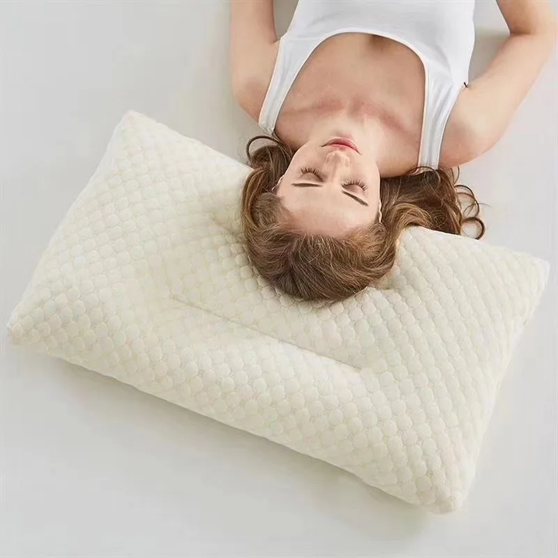 Натуральная массажная подушка в гранулах латексная для здоровья из пены с