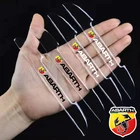 Автомобильные аксессуары, автомобильная дверь, Противоударная полоса, украшение для Fiat Abarth 595 Abarth 500 abarth 124, автомобильная наклейка-паук