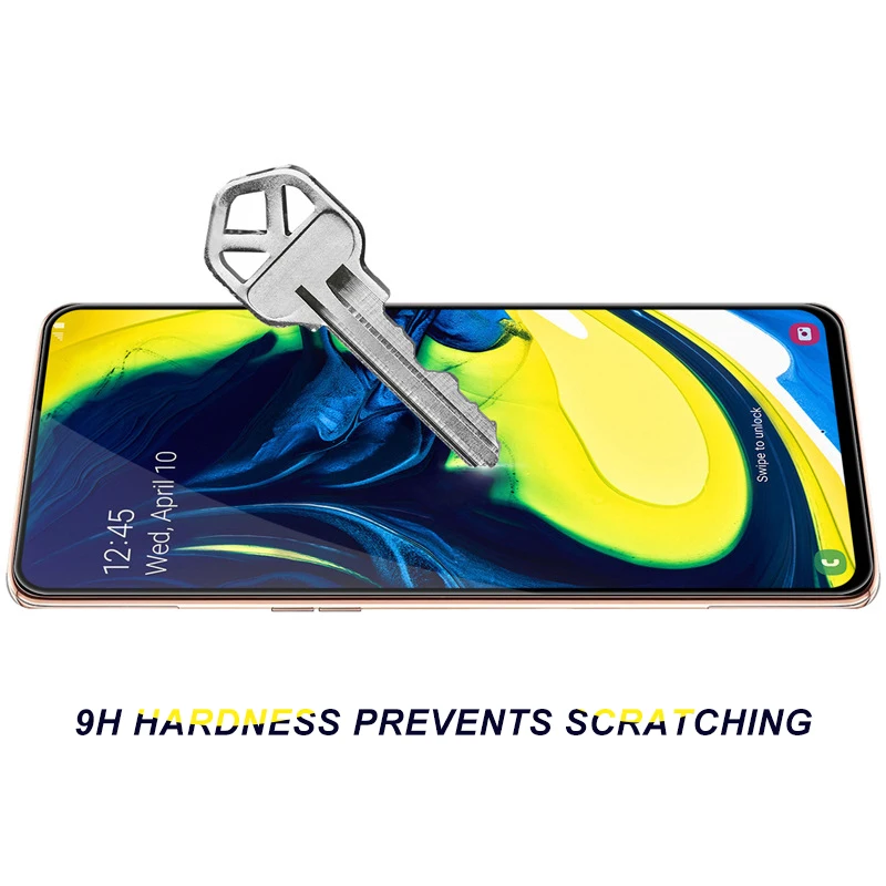 Закаленное стекло для samsung Galaxy A80 A90 полное покрытие Защитная пленка A9 Pro 2019 2018 A9200