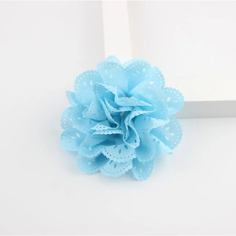 a08 Blue 1 шт. заколки для волос с цветочным дизайном для девочек Детские аксессуары для волос 16 цветов 1801ZYAA1721 - Цвет: a08 Blue