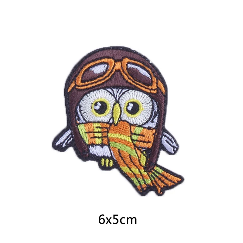 Патчи на одежду с рисунком птицы вышивкой|Заплатки| |