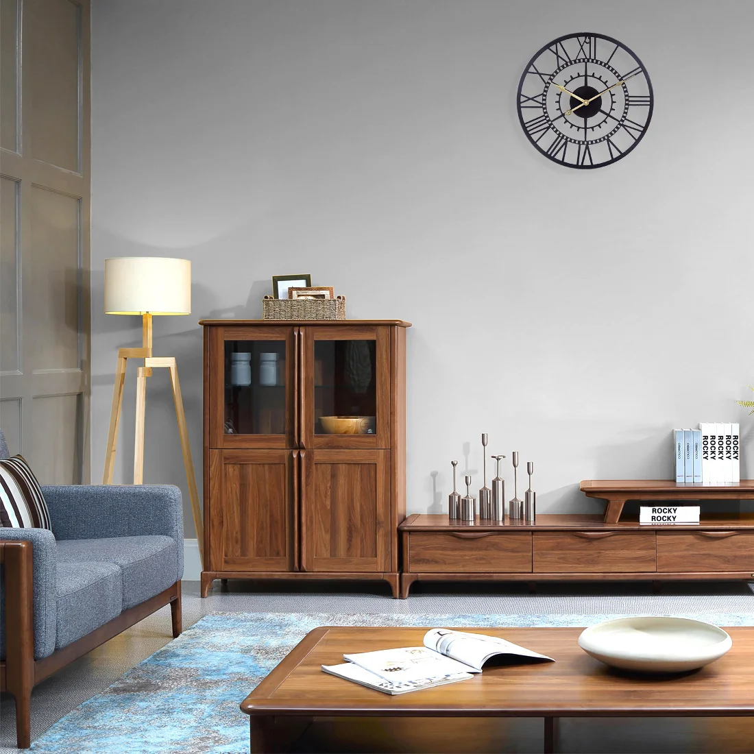 16 дюймовые 40 см железные пустые зубчатые бесшумные настенные часы современные