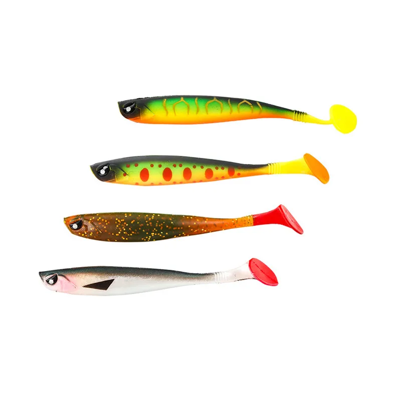 1 шт. 3D мягкая рыболовная приманка SWIN 4 5 г/9 см Мягкая Shad черви окунь Щука гольян