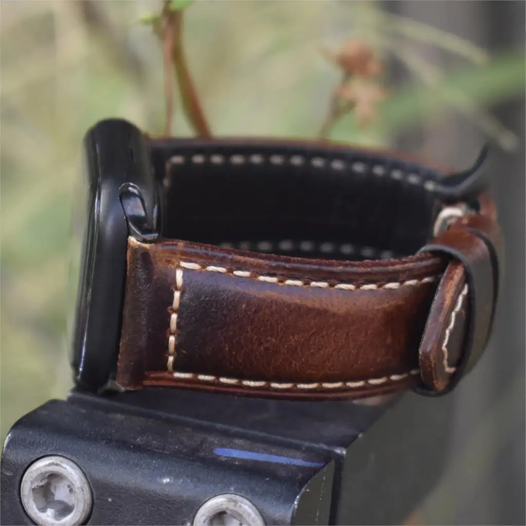 Ремешок Onthelevel из натуральной кожи для Apple Watch, ремешок 44 мм, 40 мм, ремешок для Apple Watch 42 мм, 38 мм, ремешок для iwatch# D