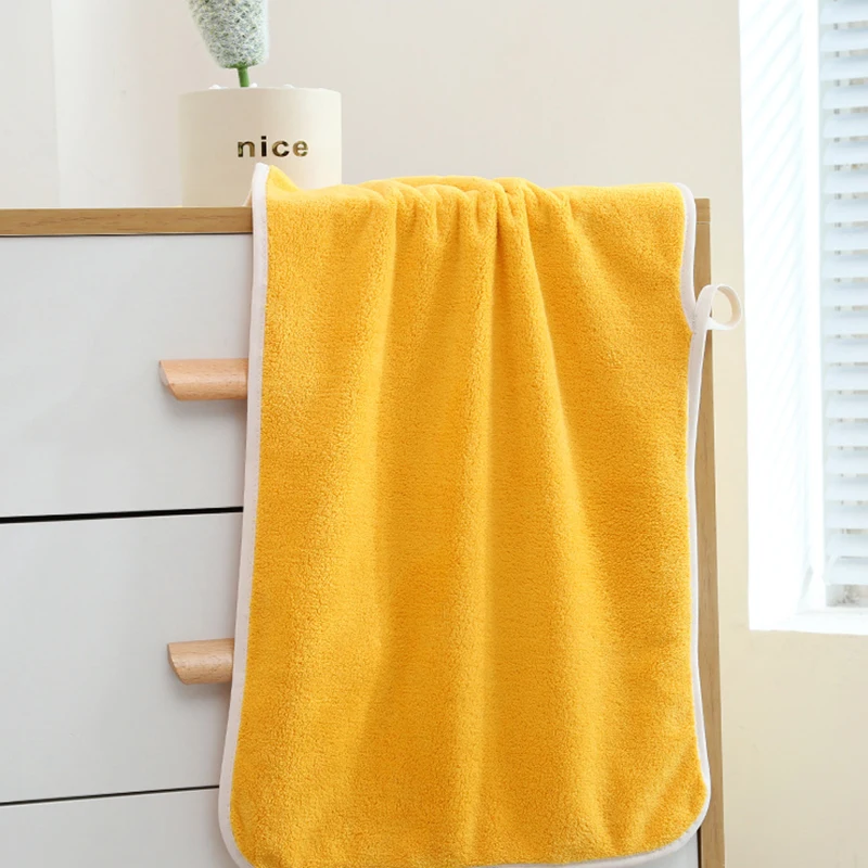 

Embroidered Cartoon Towel Bath Towel Set Soft, Absorbent and Skin-friendly Coral Velvet Towel